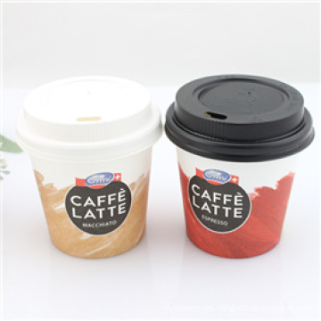 Disposable Single Wall Coffee Paper Cup Eco-Friendly